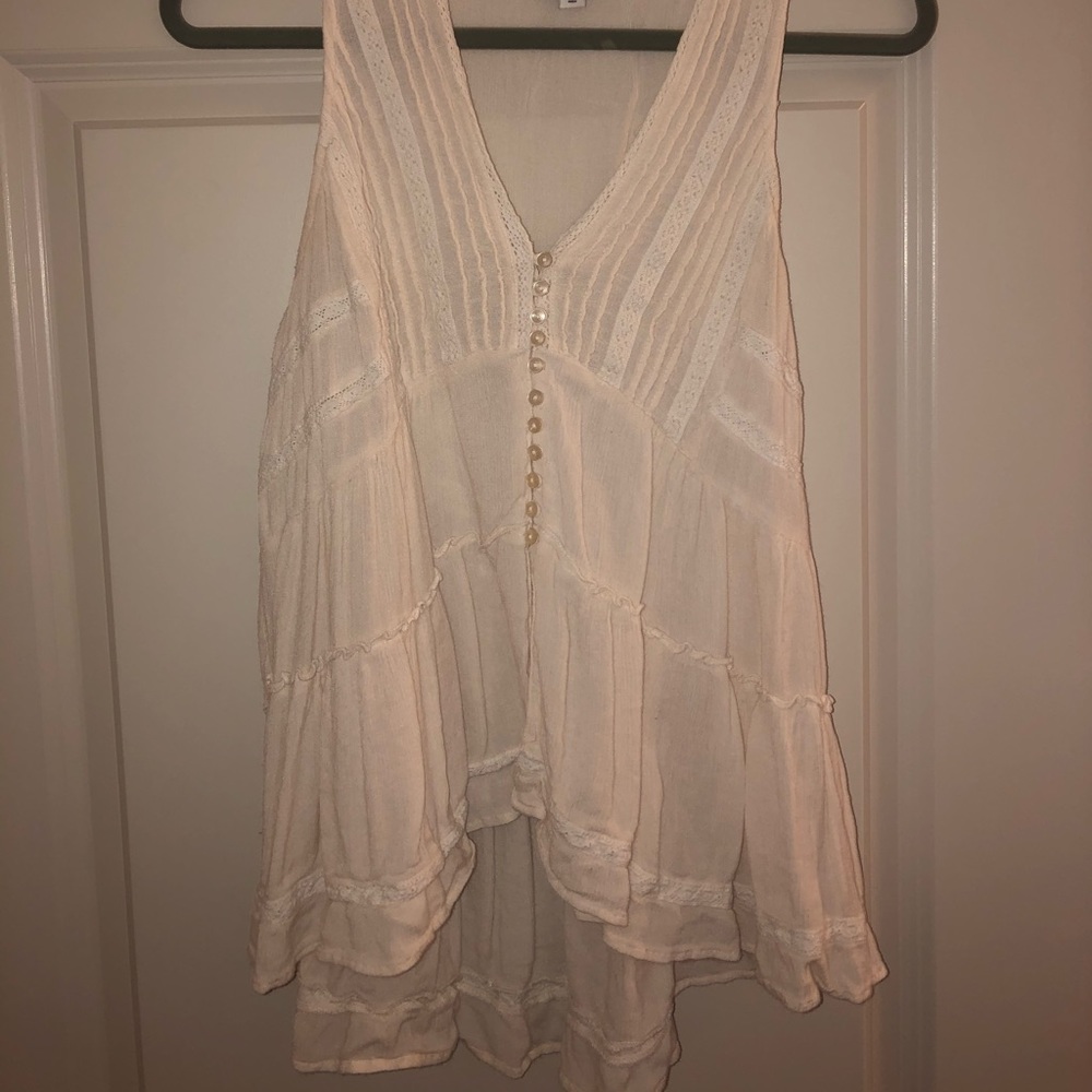 American eagle flowy tank top